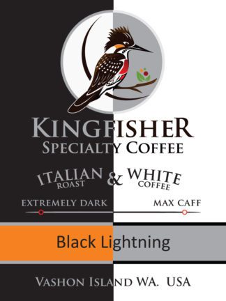 Black Lightning Italian Roast and White Coffee