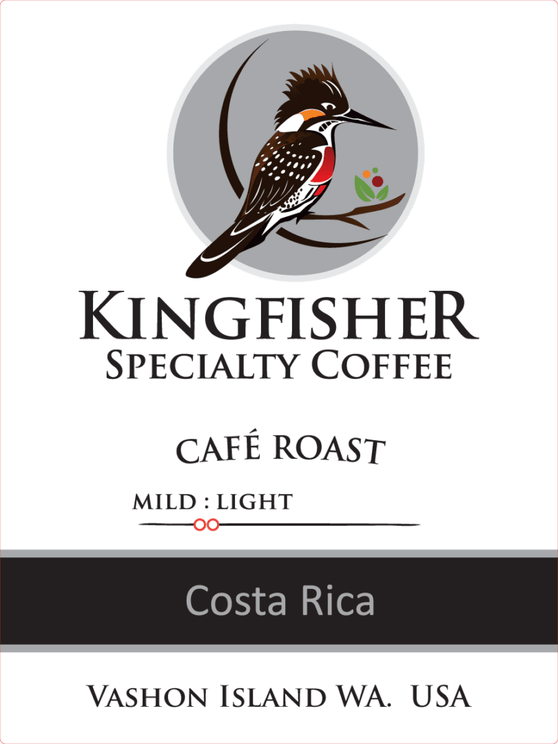 Costa Rica Cafe Roast Mild Light Poster