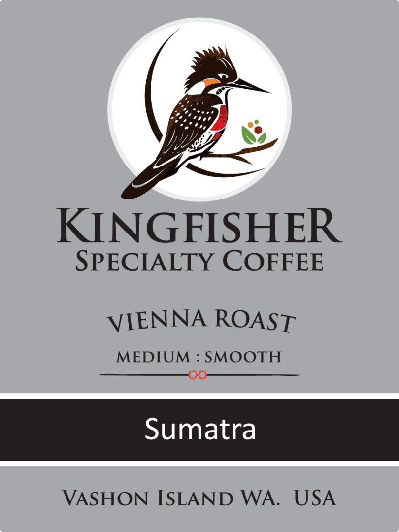 RETAIL Sumatra Vienna Roast Speciality Coffee