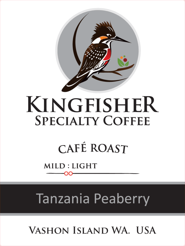 Tanzania Peaberry Cafe Roast Poster
